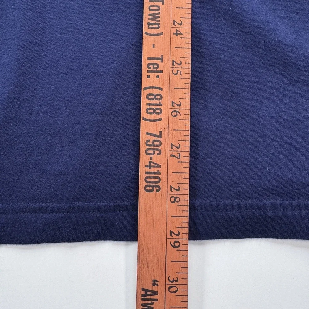 POLO RALPH LAUREN Crewneck Short Sleeve T Shirt Slim Fit Cotton Mens XL Blue